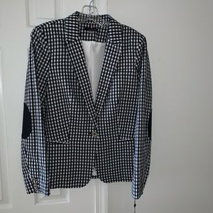 NEW TOMMY HILFIGER ELBOW PATCH BLAZER SIZE 14